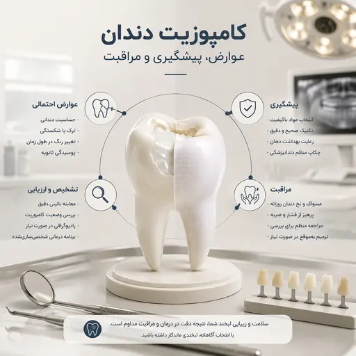 عوارض کامپوزیت دندان