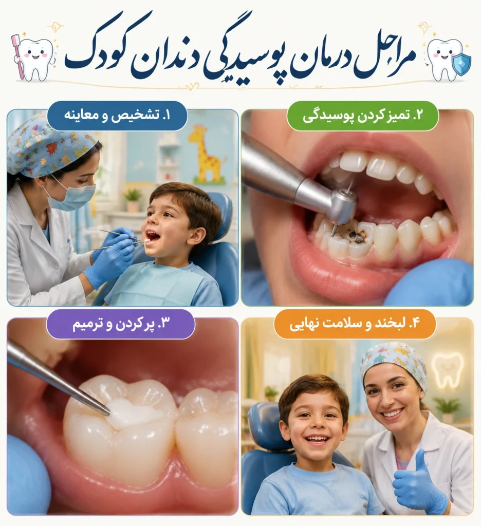 پوسیدگی دندان کودک