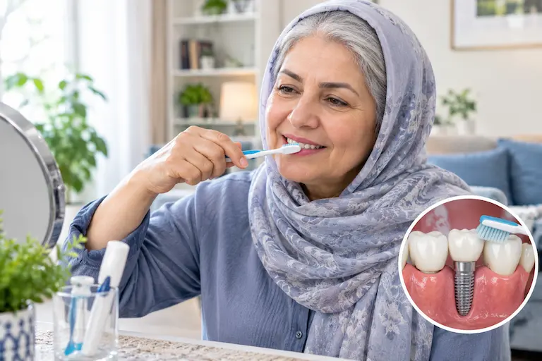 مراقبت بعد از ایمپلنت برای افراد مسن